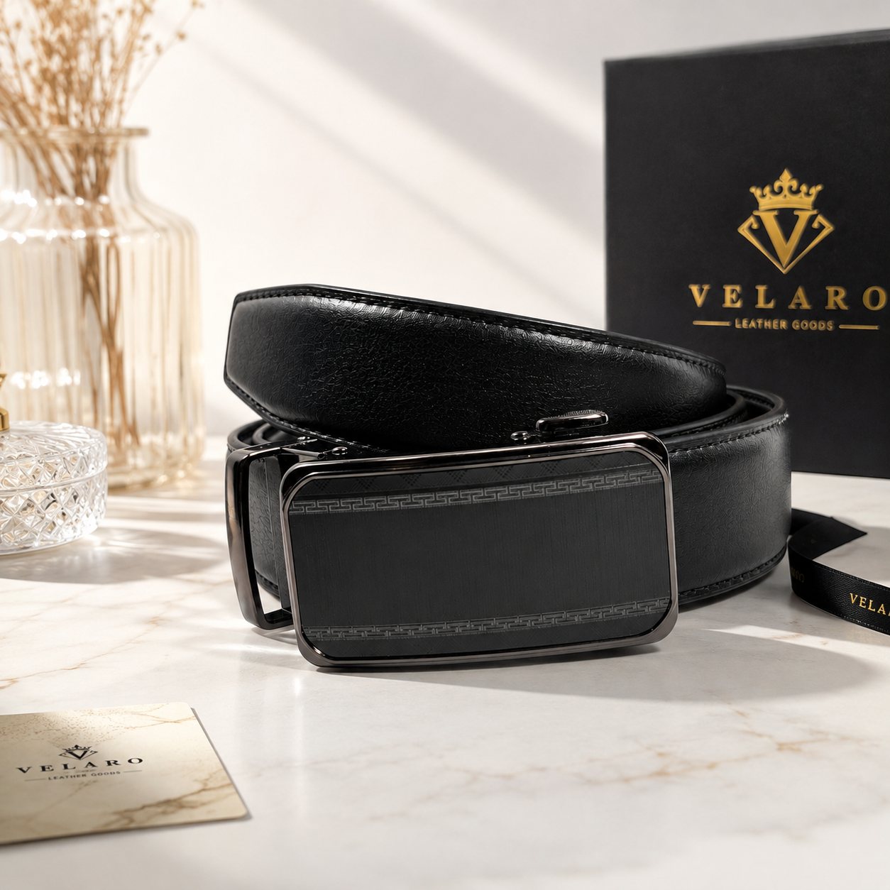 Thắt Lưng Nam VELARO Aurelius Nappa - Ảnh 5