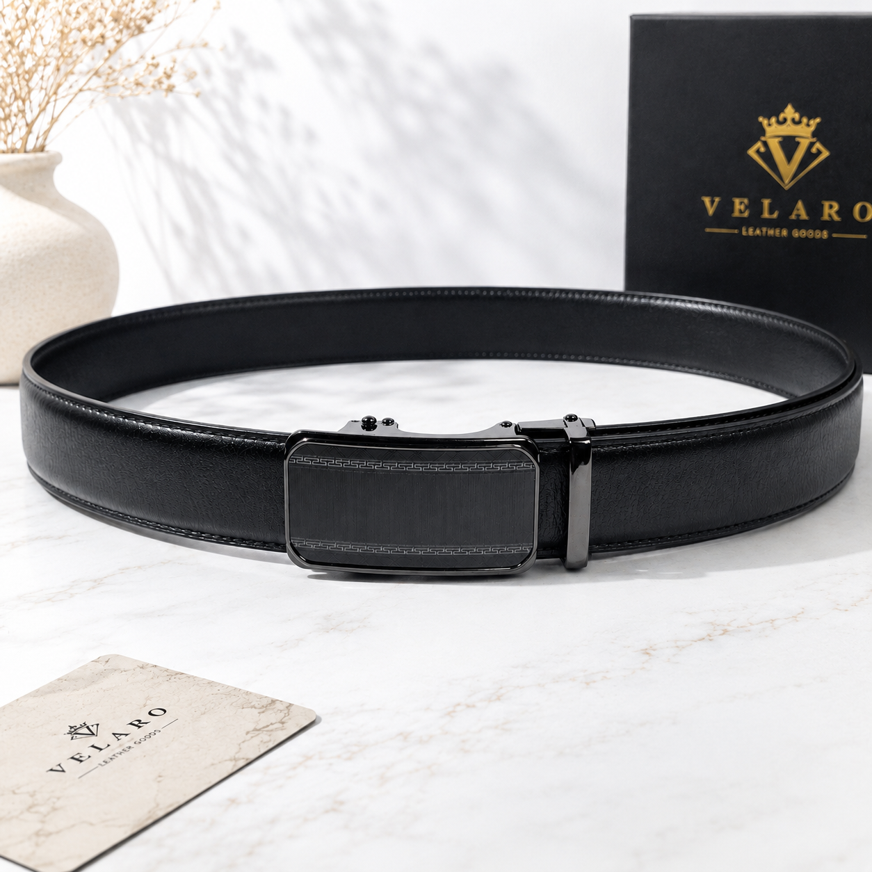 Thắt Lưng Nam VELARO Aurelius Nappa - Ảnh 2