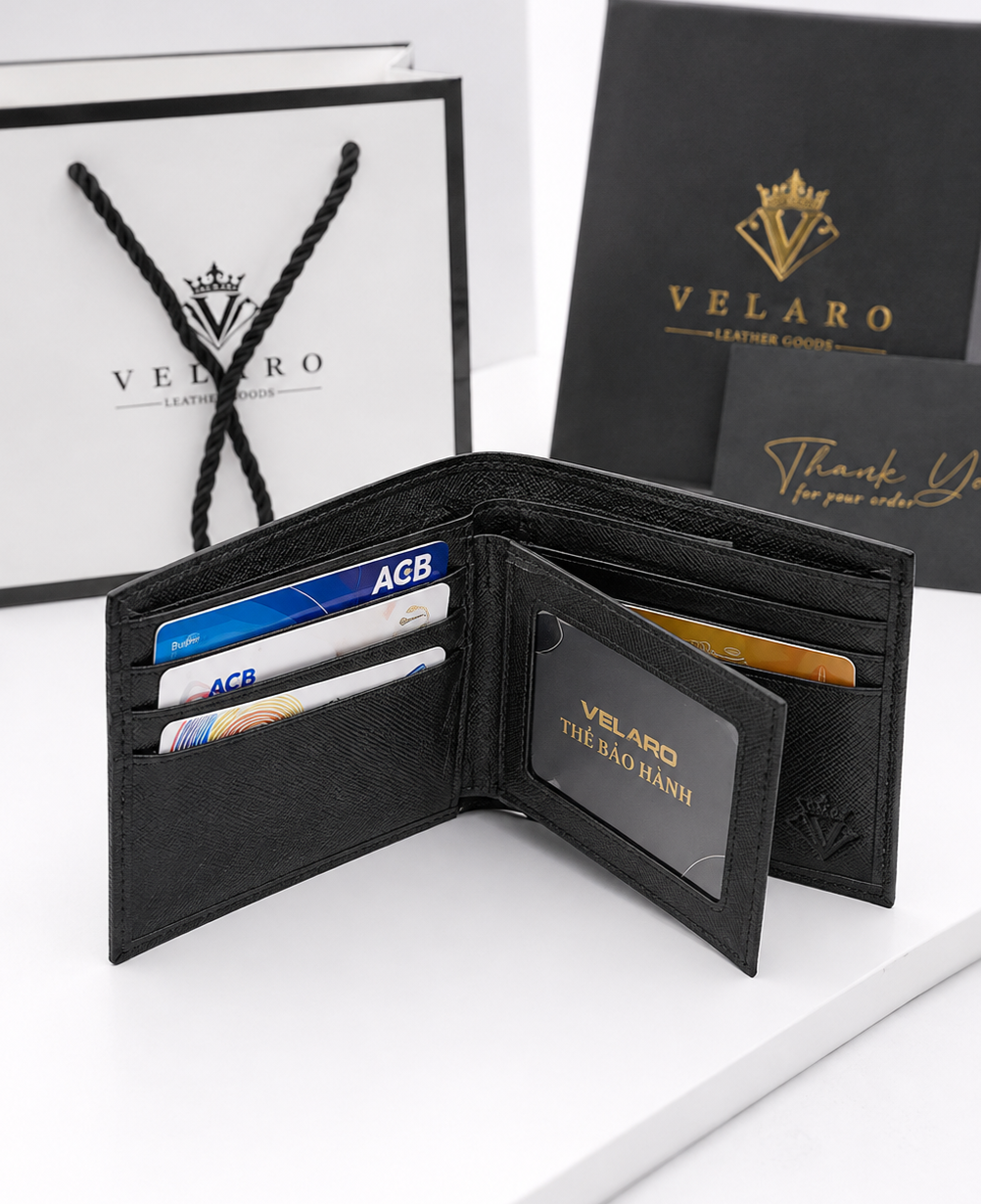 Ví Ngang VELARO Monarch Saffiano - Ảnh 3