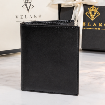 Ví Đứng VELARO Nexor Da Pin Grain